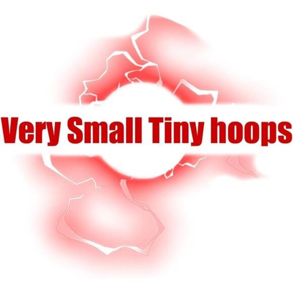 925 Sterling Silver Small Hoop Earrings Set - 14K White Gold Plated Silver Hoop - Picture 9 of 14